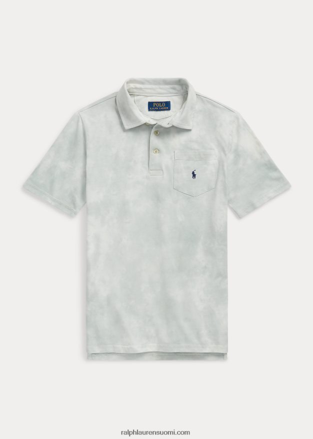 Ralph Lauren lapset pesty puuvillajersey poolopaita 0Z24ZR6088 haalistunut minttu