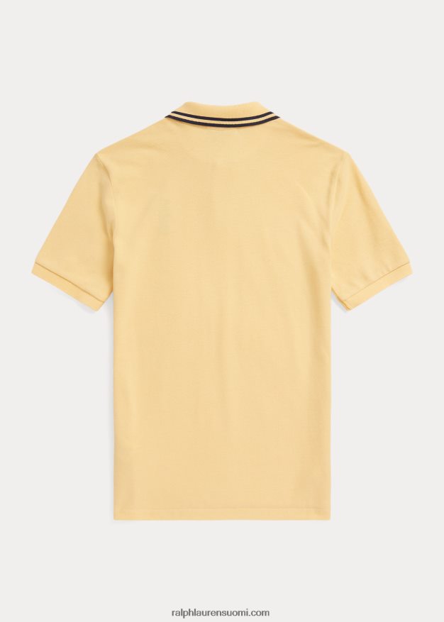 Ralph Lauren lapset poolo bear puuvillaverkkopaita 0Z24ZR6604 maissin keltainen