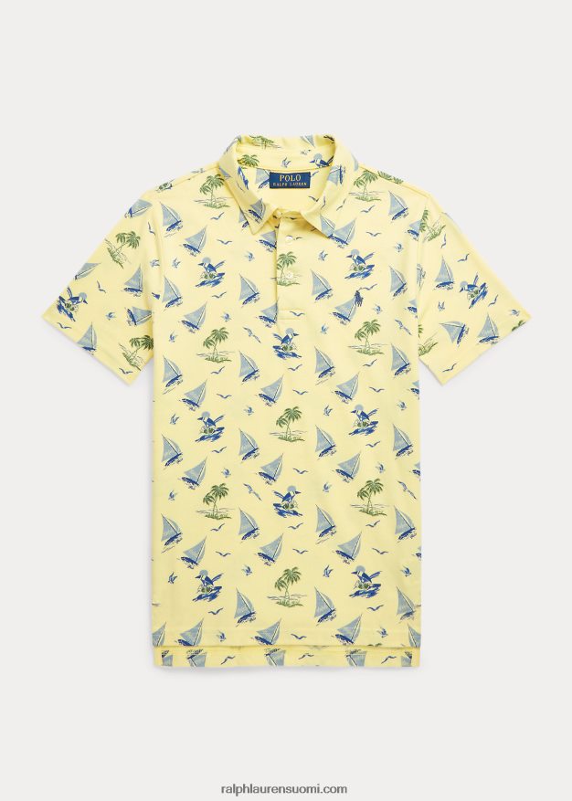 Ralph Lauren lapset poolo karhu puuvilla jersey poolopaita 0Z24ZR6110 bristolin keltainen