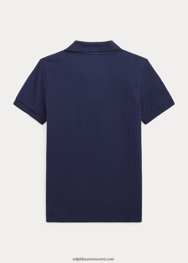 Ralph Lauren lapset pursiseuran puuvillaverkkopaita 0Z24ZR5809 risteilylaivasto