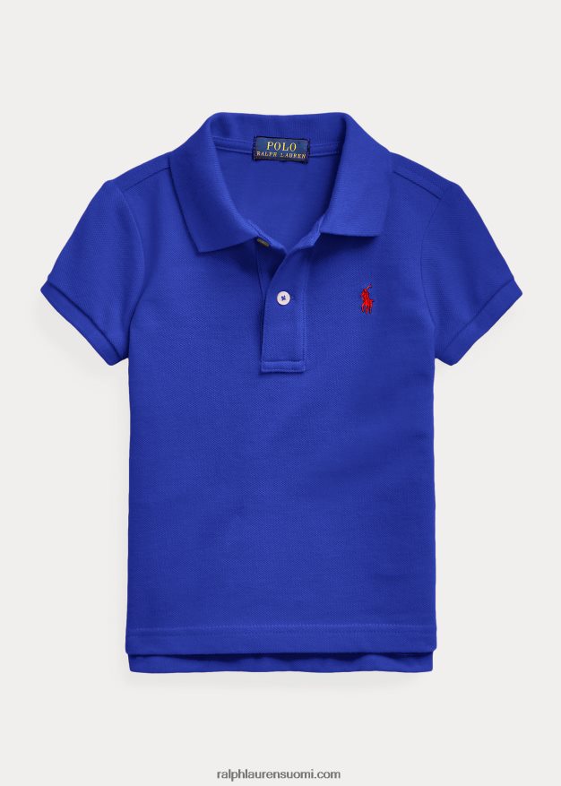 Ralph Lauren lapset puuvillaverkkopaita 0Z24ZR6737 kuninkaallinen perintö