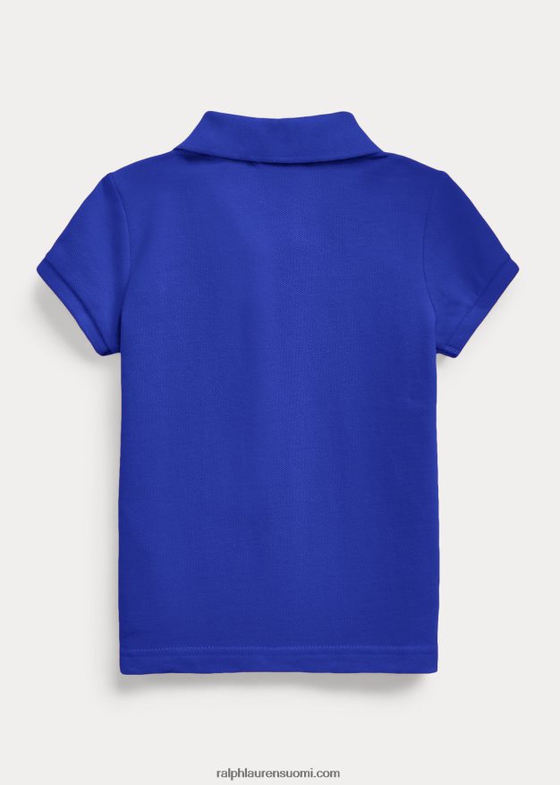 Ralph Lauren lapset puuvillaverkkopaita 0Z24ZR6737 kuninkaallinen perintö