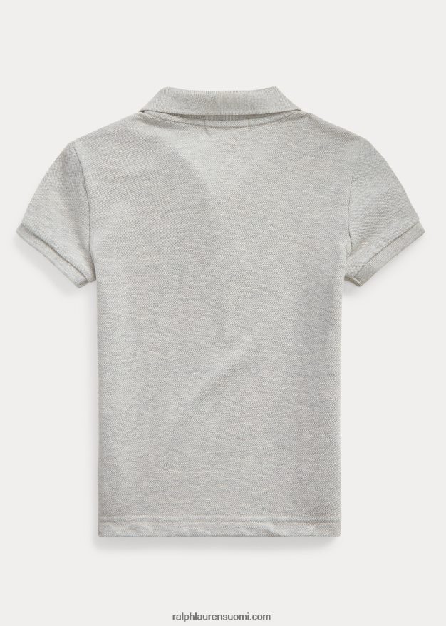 Ralph Lauren lapset puuvillaverkkopaita 0Z24ZR6750 ja kanervan päällä