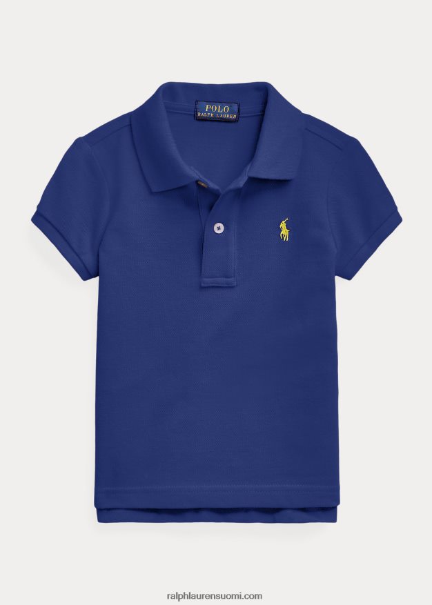 Ralph Lauren lapset puuvillaverkkopaita 0Z24ZR6759 syksy kuninkaallinen