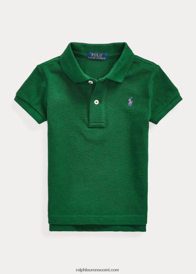 Ralph Lauren lapset puuvillaverkkopaita 0Z24ZR6763 uutta metsää