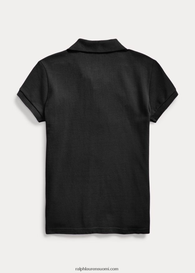 Ralph Lauren lapset puuvillaverkkopaita 0Z24ZR6979 musta