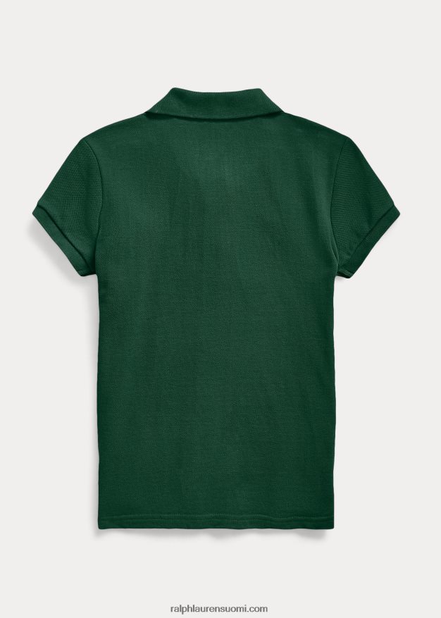 Ralph Lauren lapset puuvillaverkkopaita 0Z24ZR6986 college vihreä