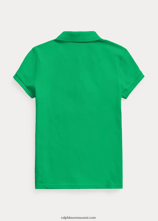 Ralph Lauren lapset puuvillaverkkopaita 0Z24ZR6987 biljardi-