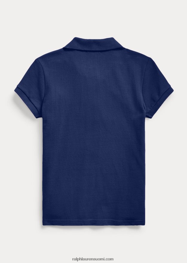 Ralph Lauren lapset puuvillaverkkopaita 0Z24ZR6993 newportin laivasto