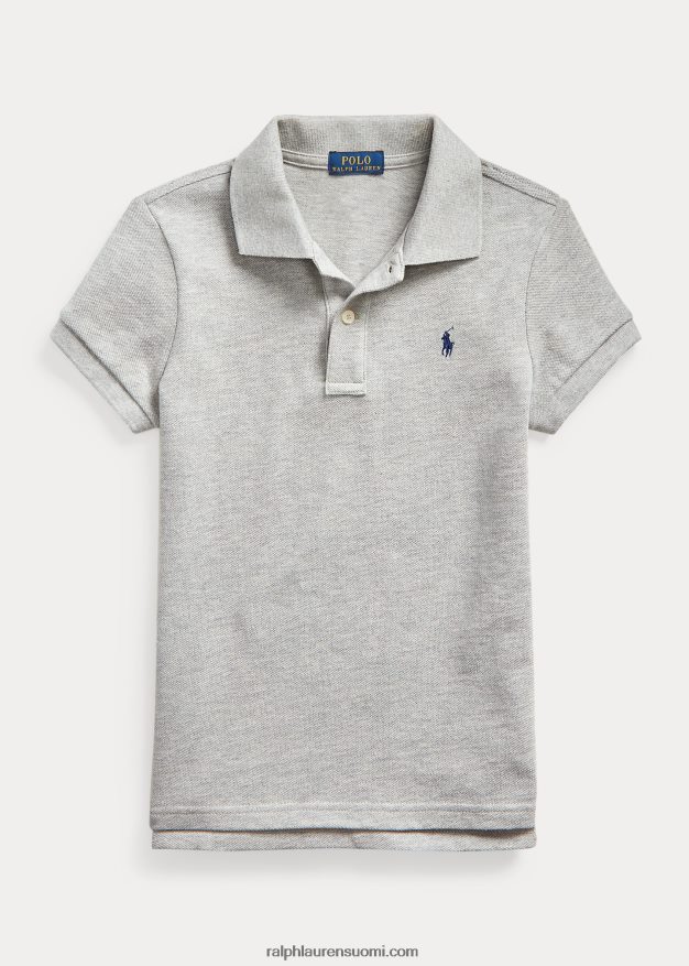 Ralph Lauren lapset puuvillaverkkopaita 0Z24ZR6994 ja kanervan päällä