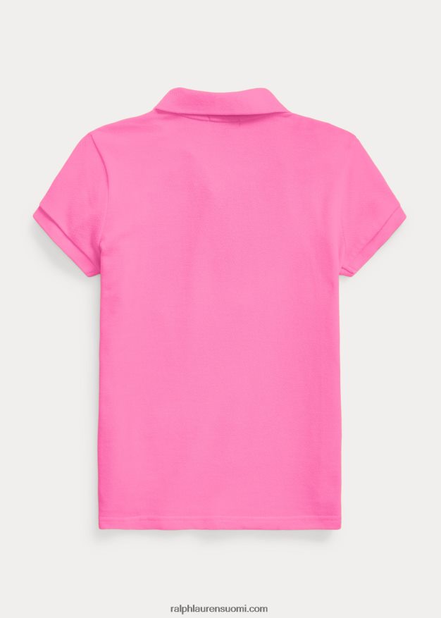 Ralph Lauren lapset puuvillaverkkopaita 0Z24ZR6997 dalia pinkki