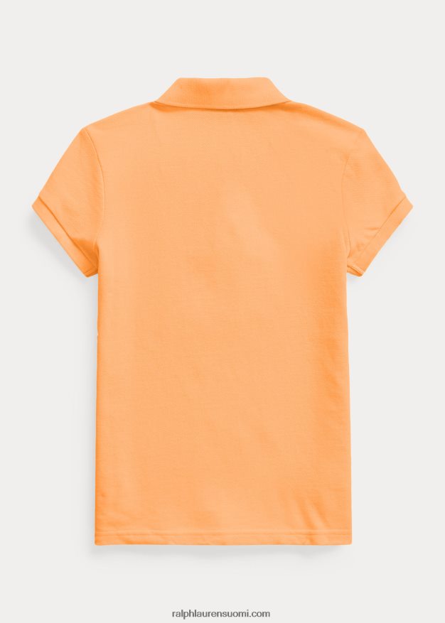 Ralph Lauren lapset puuvillaverkkopaita 0Z24ZR7001 key west oranssi