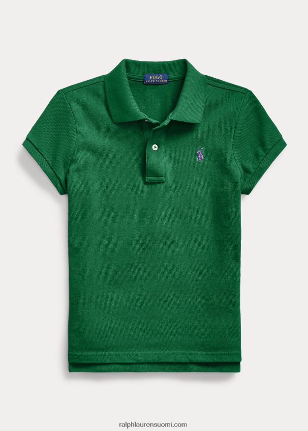 Ralph Lauren lapset puuvillaverkkopaita 0Z24ZR7002 uutta metsää
