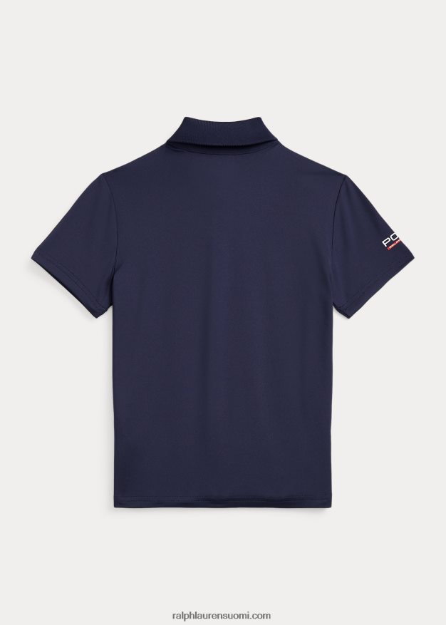 Ralph Lauren lapset suorituskykyä joustava trikoo poolopaita 0Z24ZR9788 hienostunut laivasto