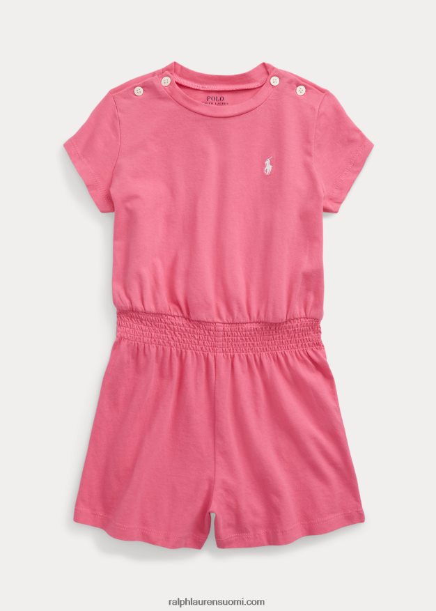Ralph Lauren lapset puuvillajersey-housut 0Z24ZR7357 aavikon pinkki