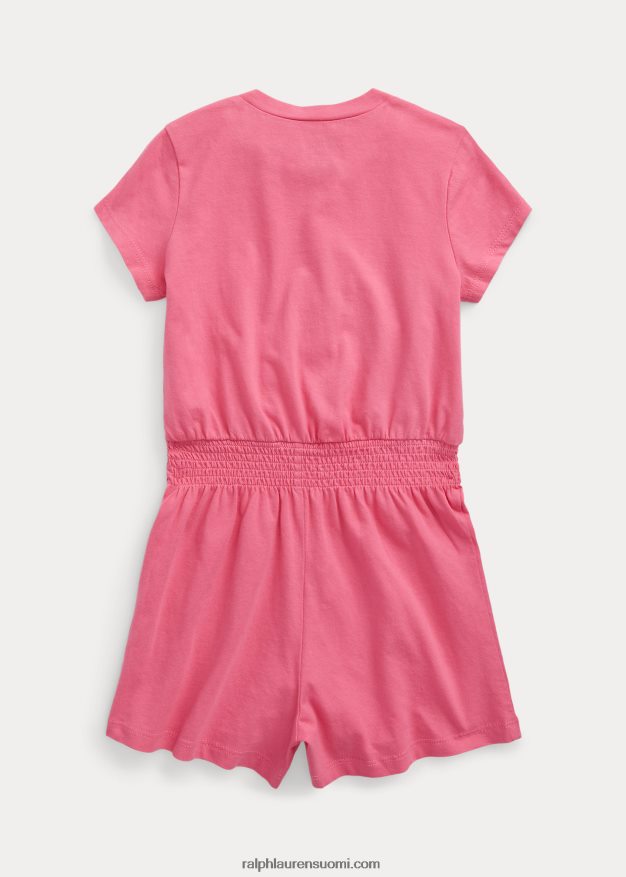 Ralph Lauren lapset puuvillajersey-housut 0Z24ZR7357 aavikon pinkki