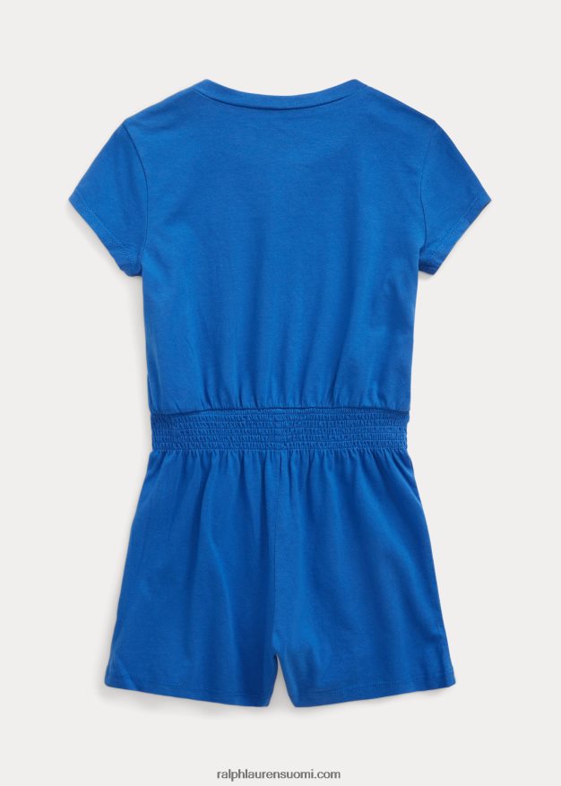 Ralph Lauren lapset puuvillajersey-housut 0Z24ZR7358 uusi iiris