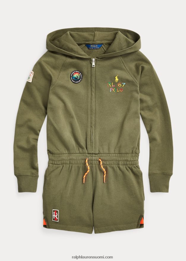 Ralph Lauren lapset ulkoilupaikat kylpyläfroteesta 0Z24ZR7108 tumma salvia