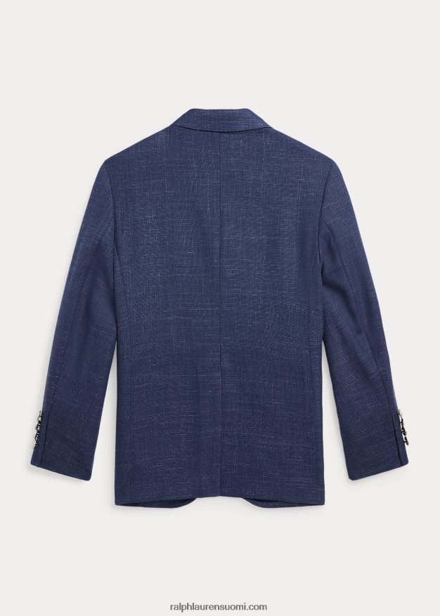 Ralph Lauren lapset Polo pehmeä joustava twill-bleiseri 0Z24ZR6182 laivasto