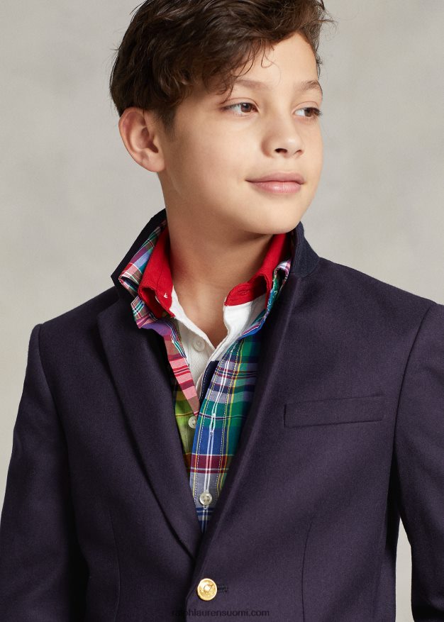 Ralph Lauren lapset ikoninen dokin-bleiseri 0Z24ZR5635 laivasto