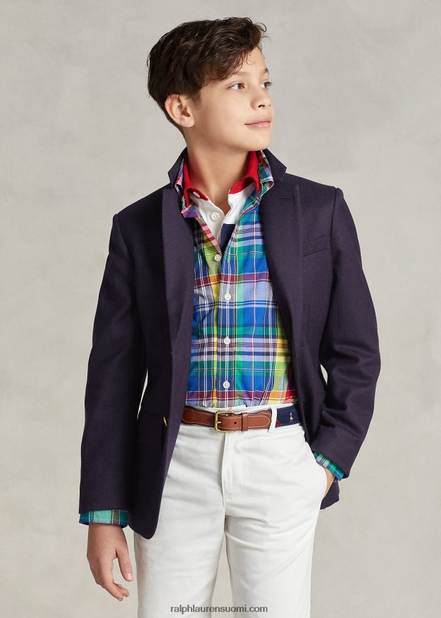 Ralph Lauren lapset ikoninen dokin-bleiseri 0Z24ZR5635 laivasto