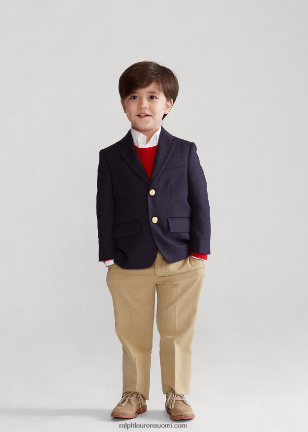 Ralph Lauren lapset ikoninen dokin-bleiseri 0Z24ZR6443 laivasto