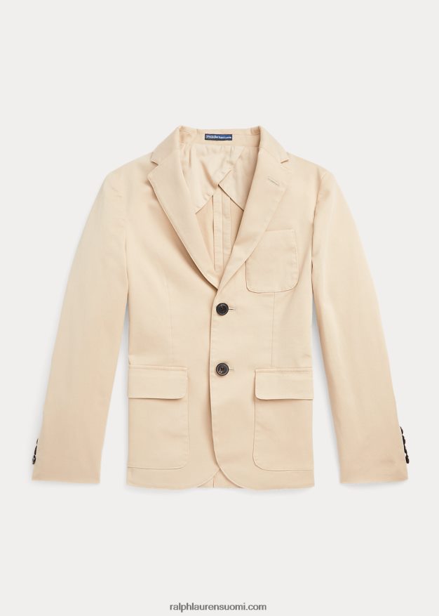 Ralph Lauren lapset joustava chino-pukutakki 0Z24ZR6250 rusketus