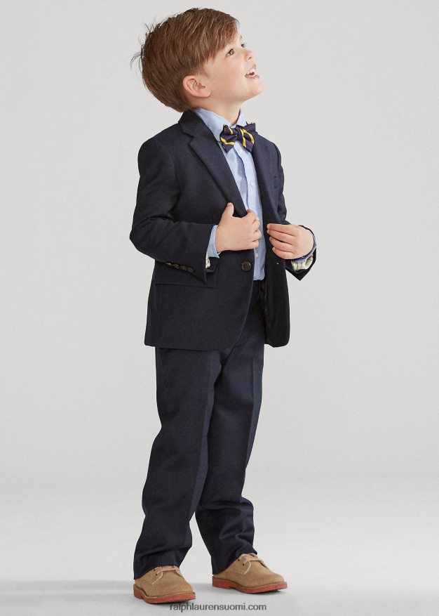 Ralph Lauren lapset kevyt villainen poolopuku 0Z24ZR6444 laivasto