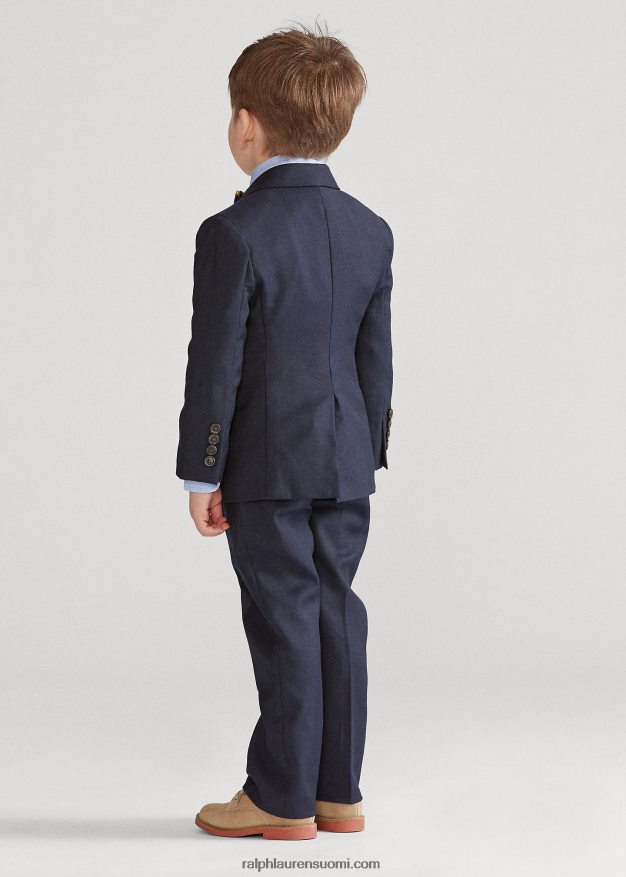 Ralph Lauren lapset kevyt villainen poolopuku 0Z24ZR6444 laivasto