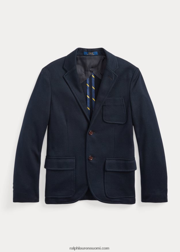 Ralph Lauren lapset neulottu puuvillainen urheilutakki 0Z24ZR6265 rl laivasto