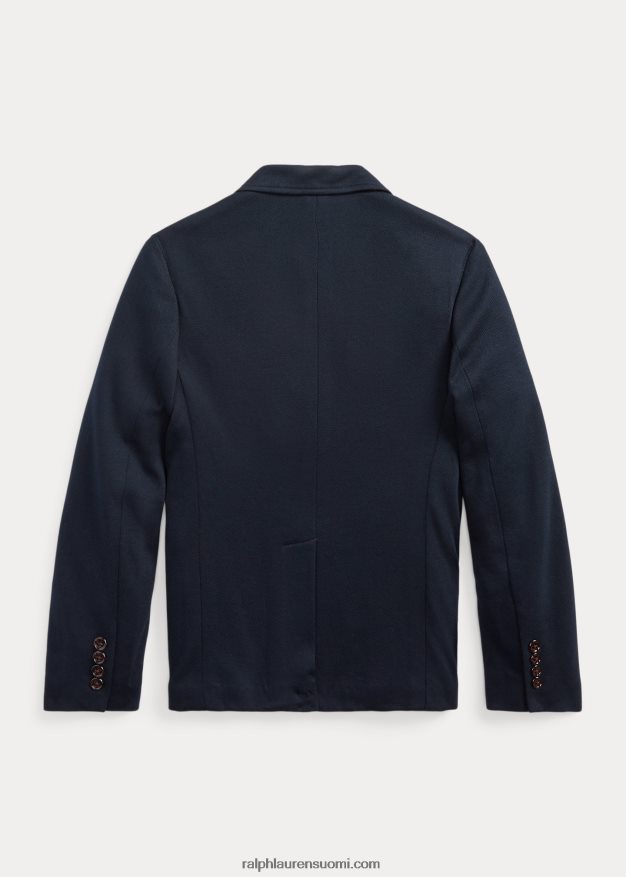 Ralph Lauren lapset neulottu puuvillainen urheilutakki 0Z24ZR6265 rl laivasto