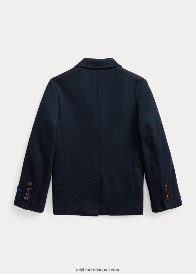 Ralph Lauren lapset neulottu puuvillainen urheilutakki 0Z24ZR9805 rl laivasto