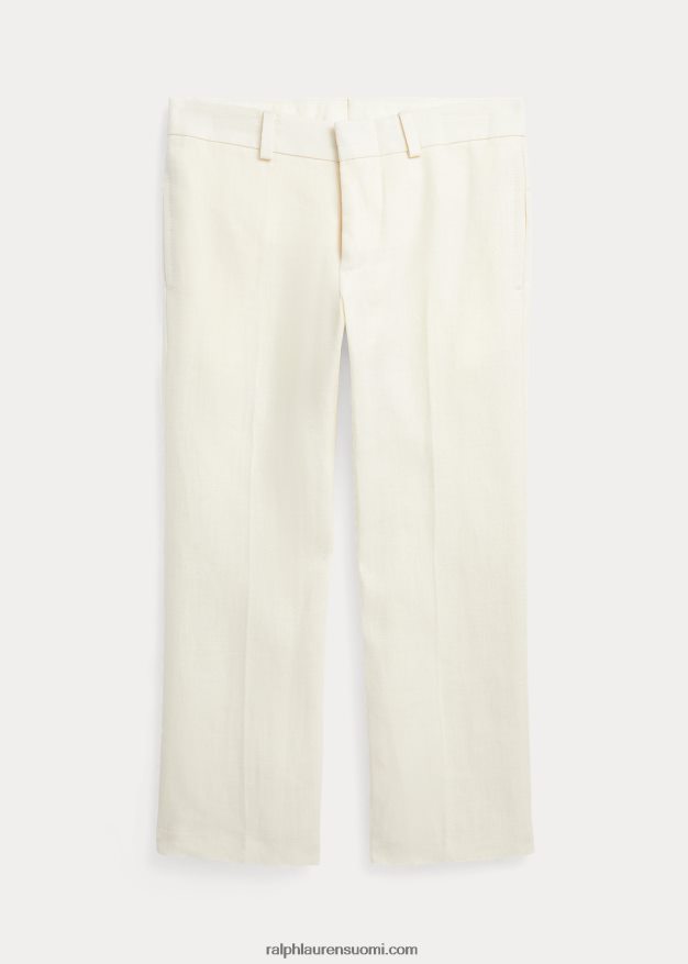 Ralph Lauren lapset pellavapukuhousut 0Z24ZR5813 kevyt kerma