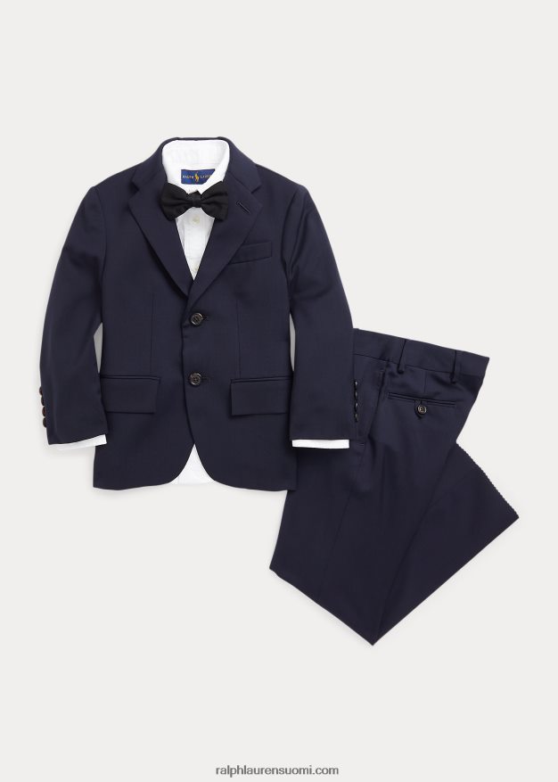 Ralph Lauren lapset poolovillainen twill-puku 0Z24ZR5875 klassinen laivasto