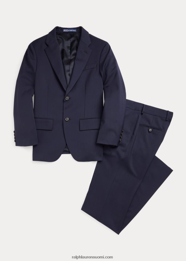 Ralph Lauren lapset poolovillainen twill-puku 0Z24ZR6246 klassinen laivasto