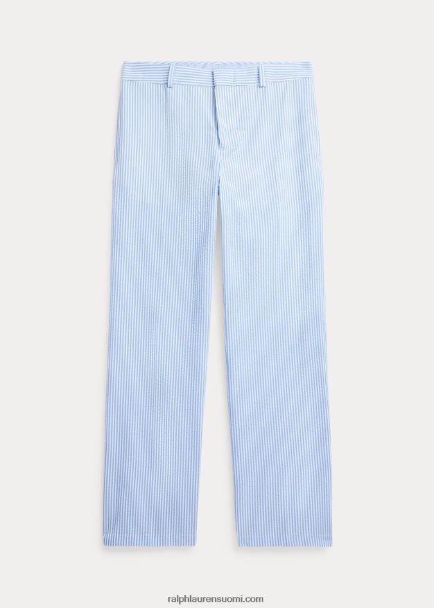 Ralph Lauren lapset seersucker pukuhousut 0Z24ZR6190 sinivalkoinen