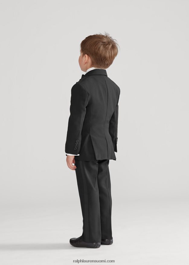 Ralph Lauren lapset villainen barathea-smokki 0Z24ZR5707 musta