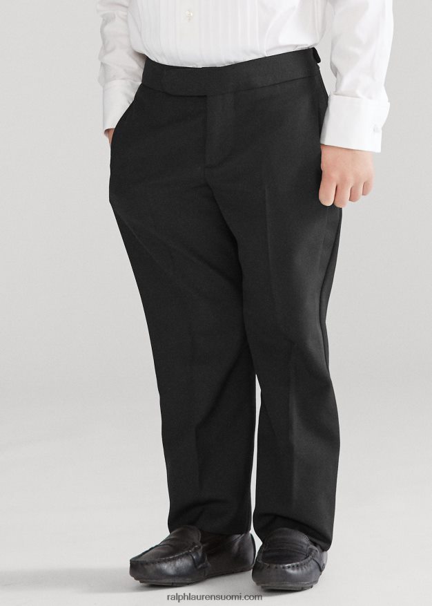 Ralph Lauren lapset villainen barathea-smokki 0Z24ZR5707 musta