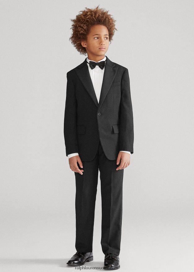Ralph Lauren lapset villainen barathea-smokki 0Z24ZR6006 musta