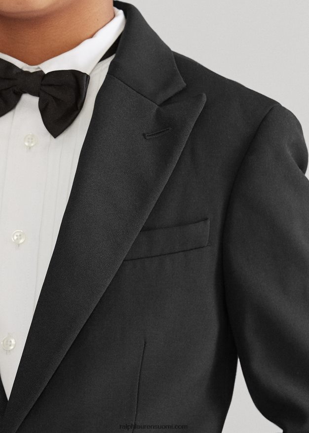 Ralph Lauren lapset villainen barathea-smokki 0Z24ZR6006 musta