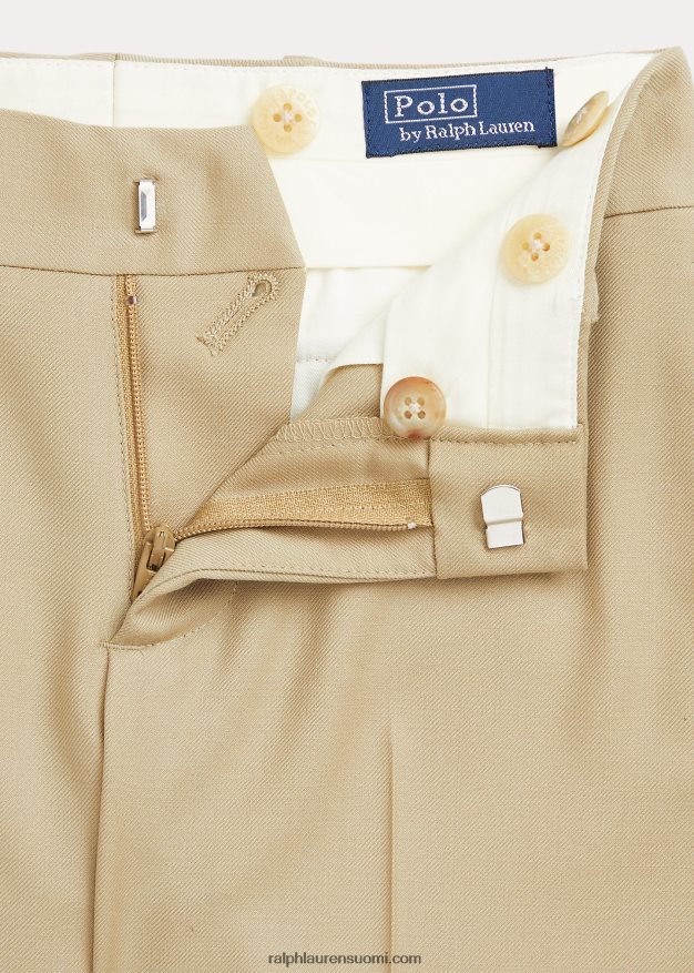 Ralph Lauren lapset villaiset twill-housut 0Z24ZR5870 rusketus