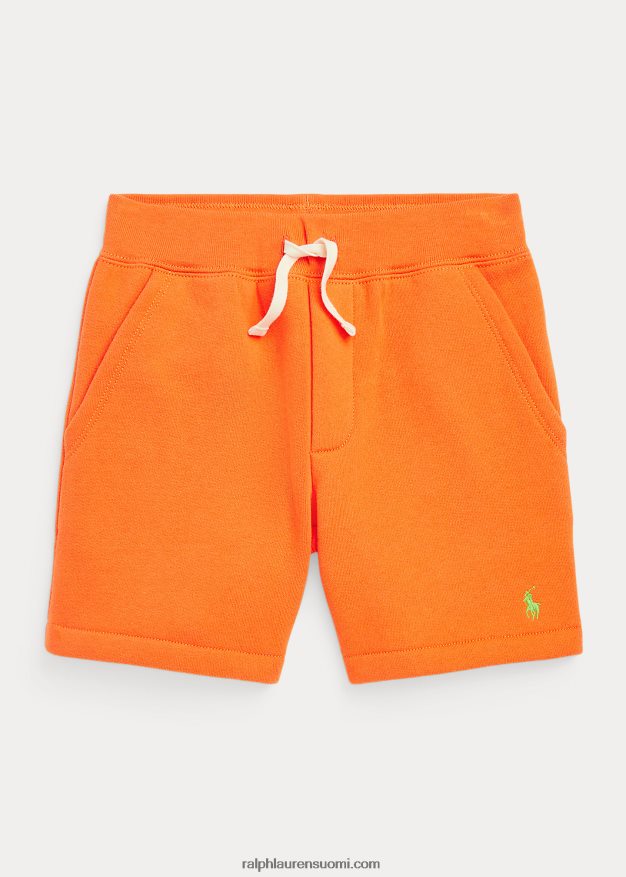 Ralph Lauren lapset fleece kiristysnyöri lyhyt 0Z24ZR5840 lomakeskuksen oranssi