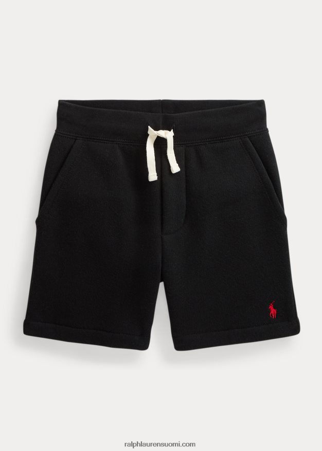 Ralph Lauren lapset fleece kiristysnyöri lyhyt 0Z24ZR5843 musta