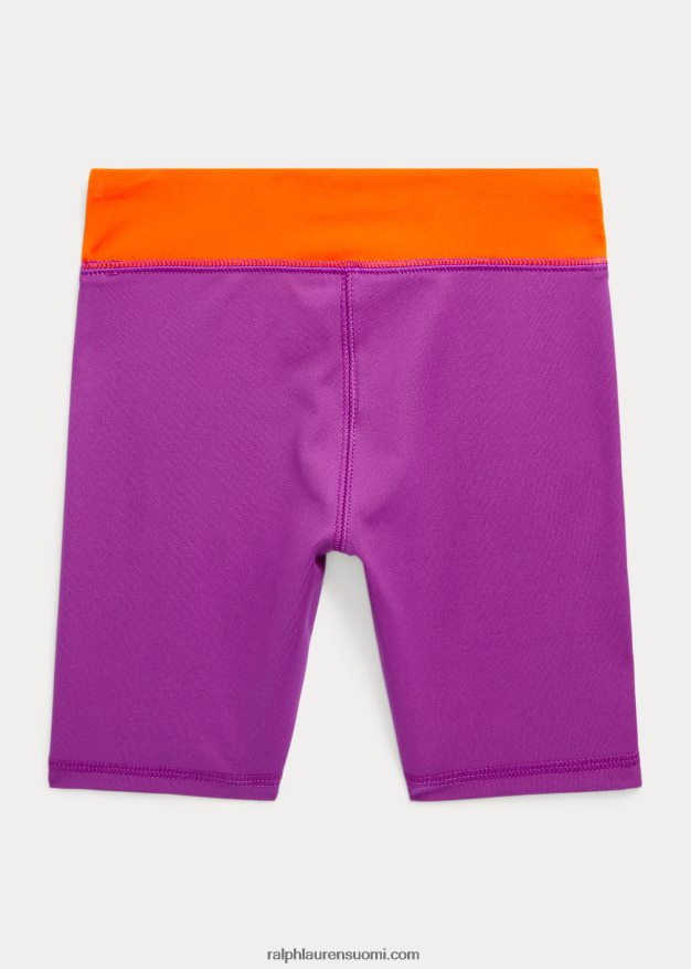 Ralph Lauren lapset logo stretch interlock lyhyt 0Z24ZR9953 violetti aamunkoitto