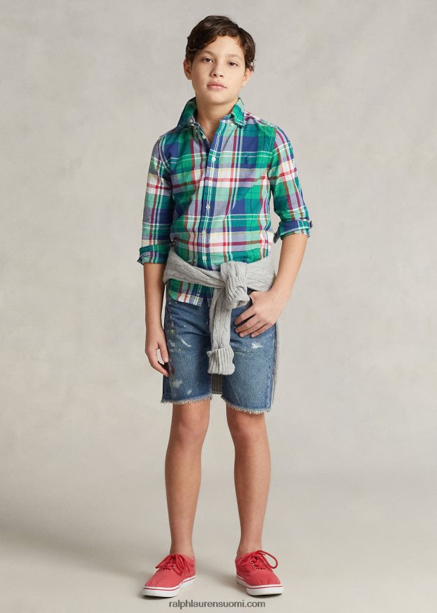 Ralph Lauren lapset paint-splatter sullivan slim denim lyhyt 0Z24ZR5997 heins pesu