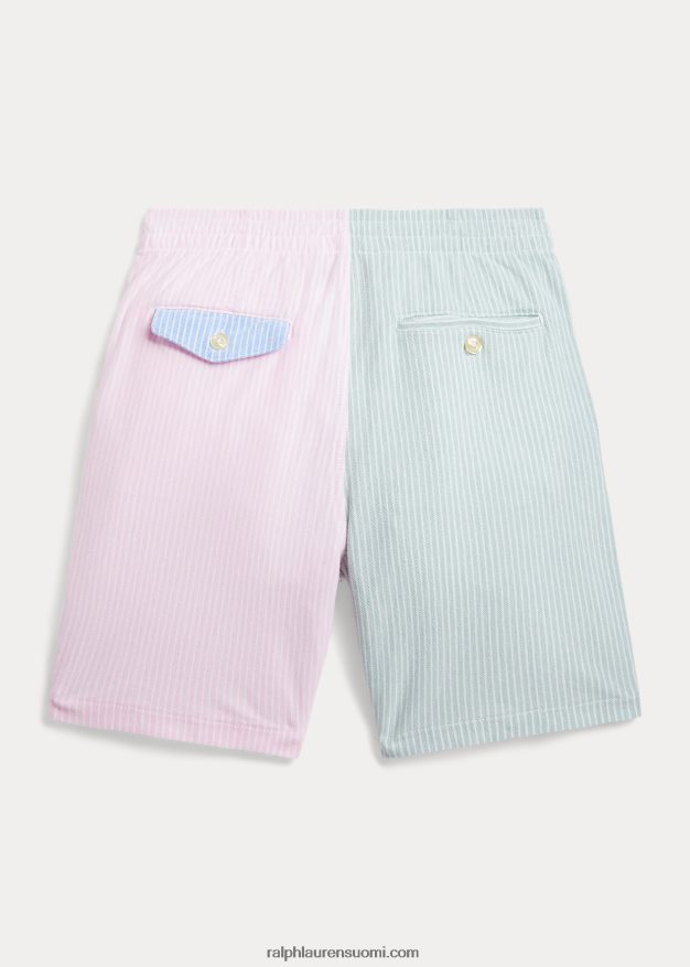 Ralph Lauren lapset polo prepster neuloa oxford hauska lyhyt 0Z24ZR6001 satamasaari sininen multi