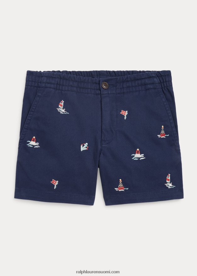 Ralph Lauren lapset polo prepster stretch chino short 0Z24ZR5800 newportin laivasto