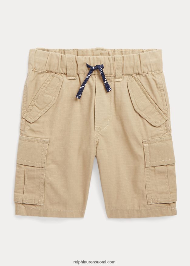 Ralph Lauren lapset puuvilla ripstop cargo short 0Z24ZR9775 klassinen khaki