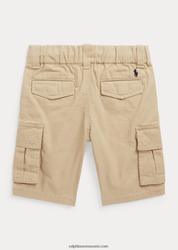 Ralph Lauren lapset puuvilla ripstop cargo short 0Z24ZR9775 klassinen khaki