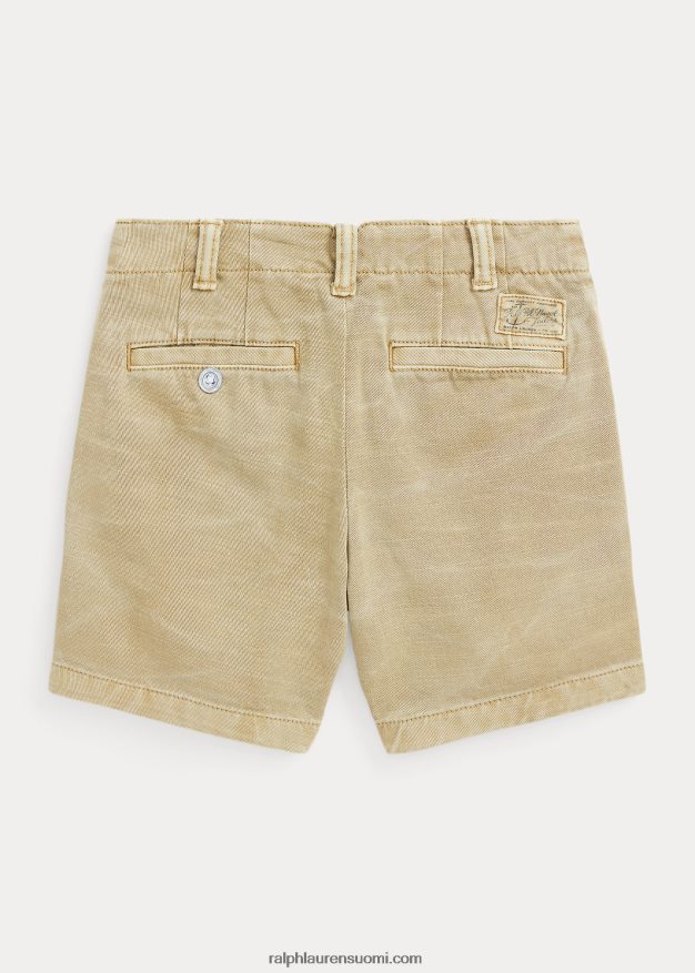 Ralph Lauren lapset puuvillatvilli lyhyt 0Z24ZR5749 rannikon beige